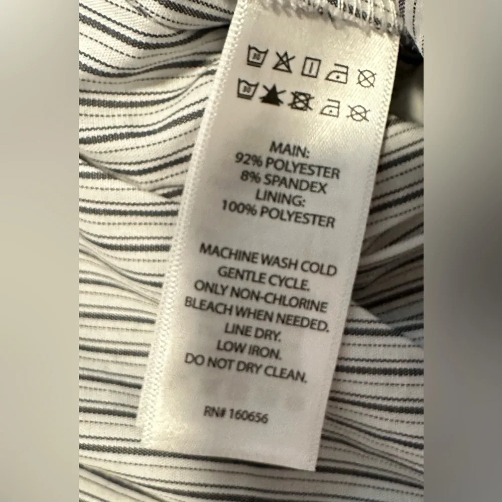 Sincerely Jules Striped Gray Bustier Corset Combination Top - Picture 12 of 12